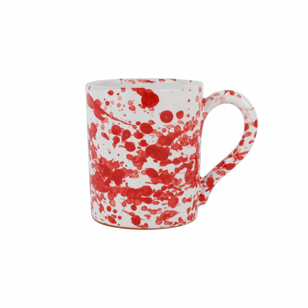 Amalfitana Red Splatter Mug