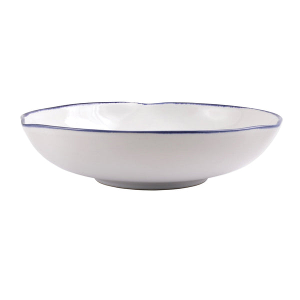 Aurora Edge Shallow Bowl