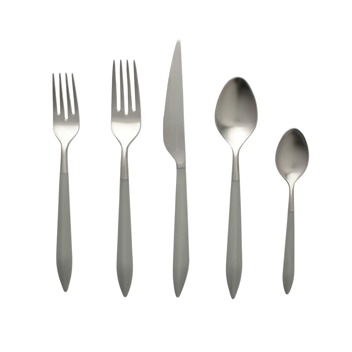 Ares Argento Five-Piece Place Setting