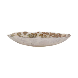 Autunno Glass Medium Serving Bowl