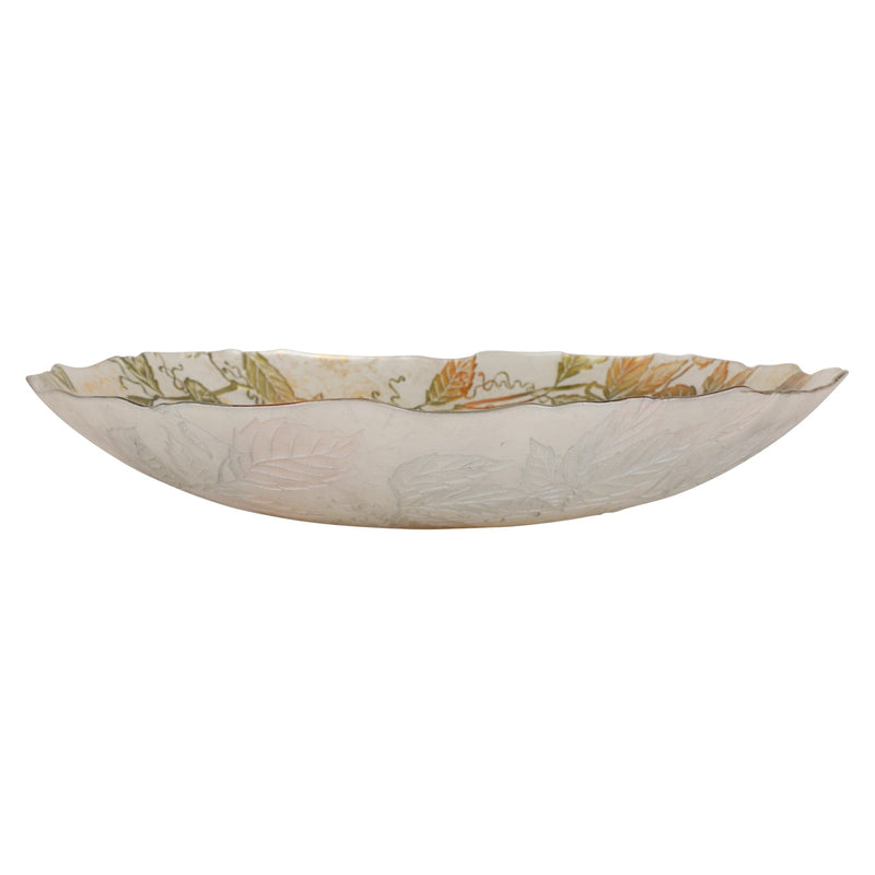 Autunno Glass Large Serving Bowl