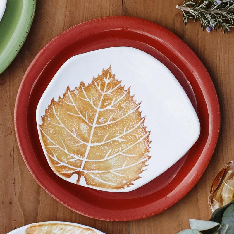 Autunno Assorted Salad Plates - Set of 4