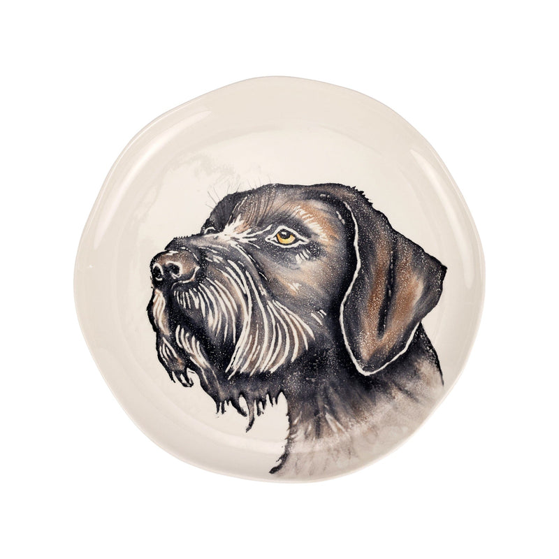 Cacciatore Spinone Italiano Medium Round Platter