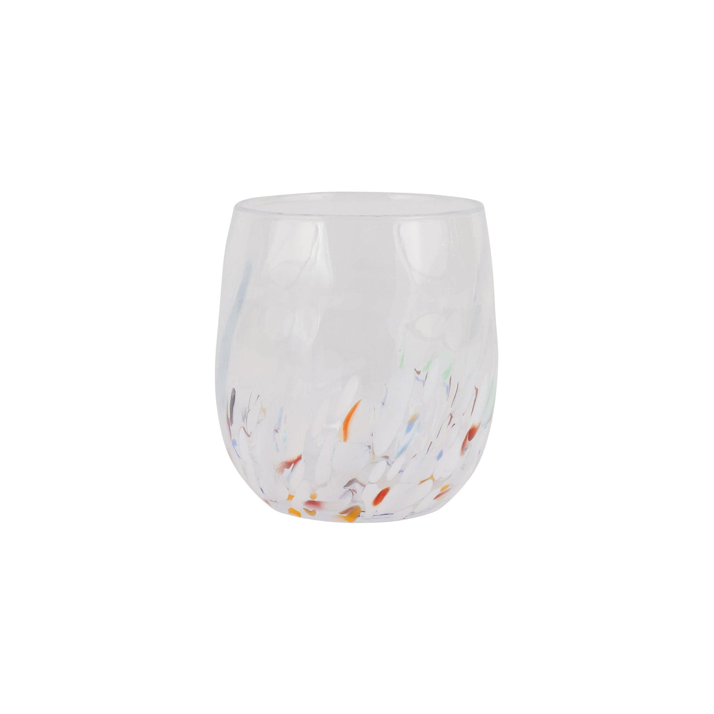 Chiara White Short Tumbler