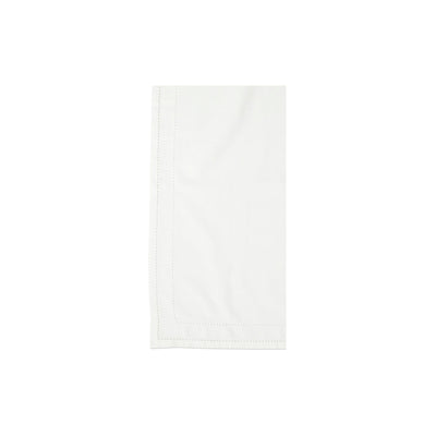 Cotone Linens Ivory Napkins with Double Stitching - Set of 4