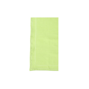 Cotone Linens Napkins with Double Stitching - Set of 4 - Pistachio