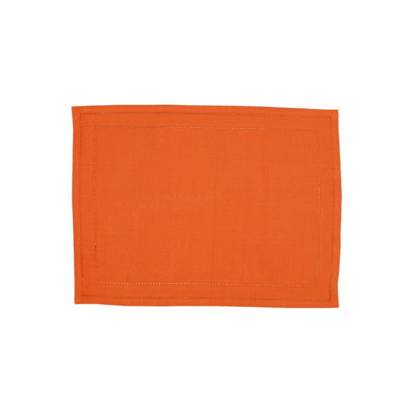 Cotone Linens Pumpkin Placemat - Set of 4