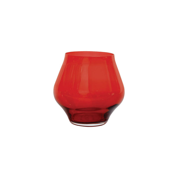 Contessa Red Stemless Wine Glass