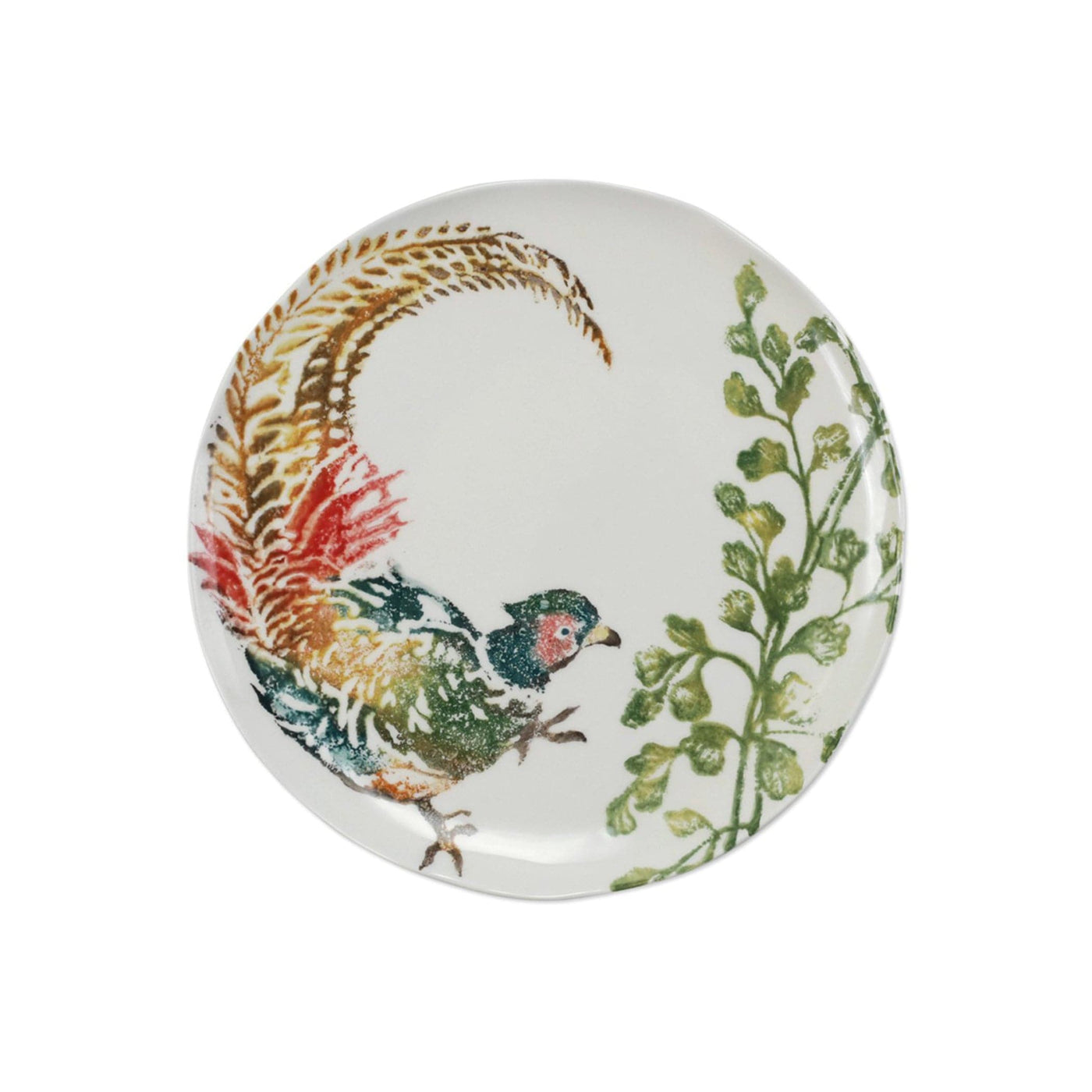 Fauna Pheasants Salad Plates - Set of 4