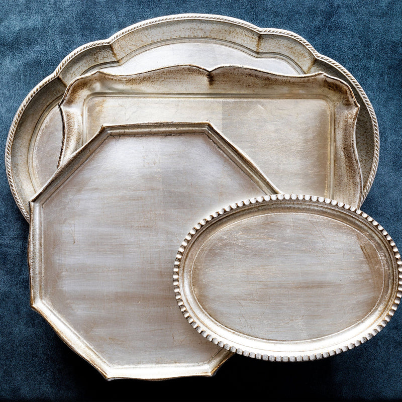 Florentine Wooden Accessories Octagonal Tray