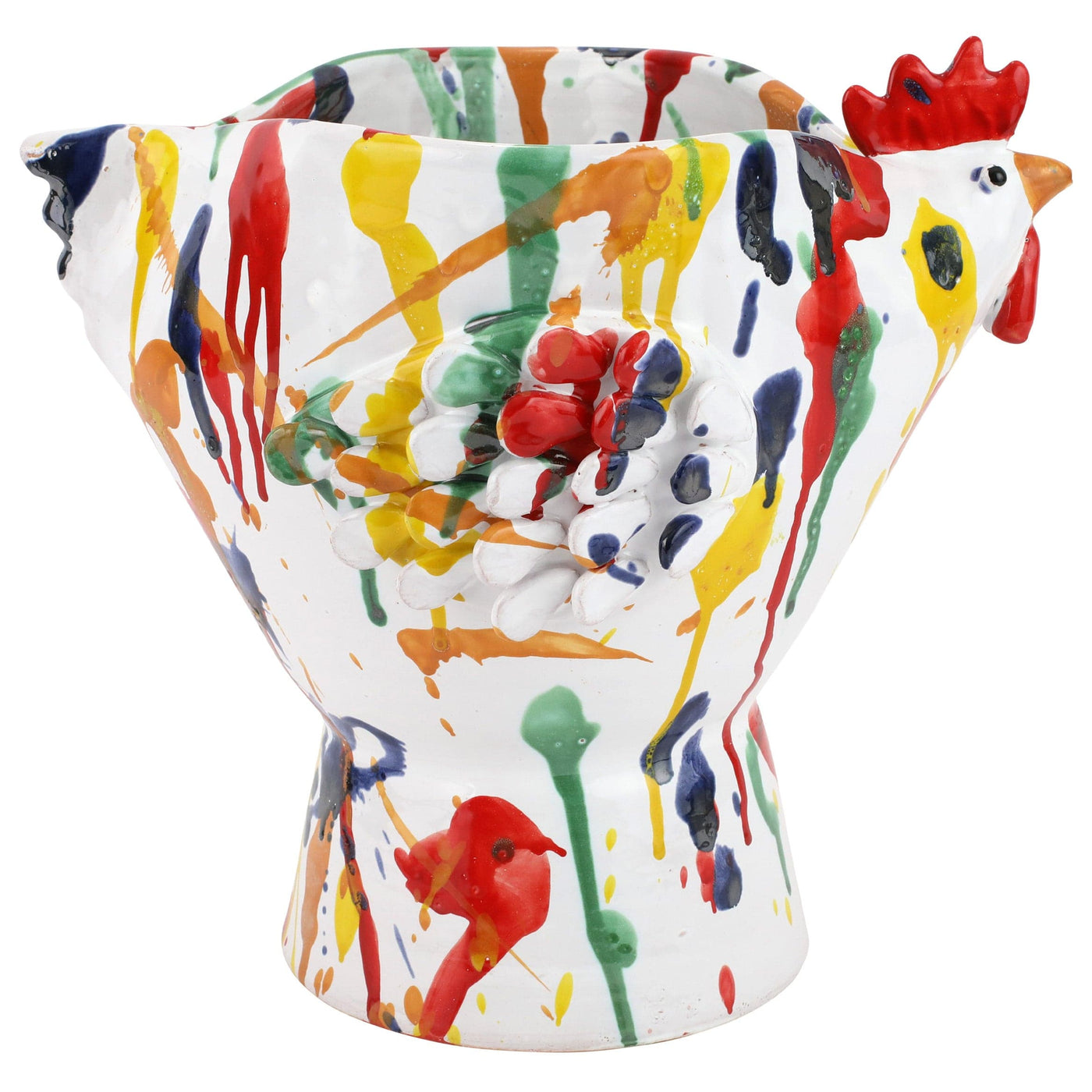 Gallo Figural Splatter Rooster