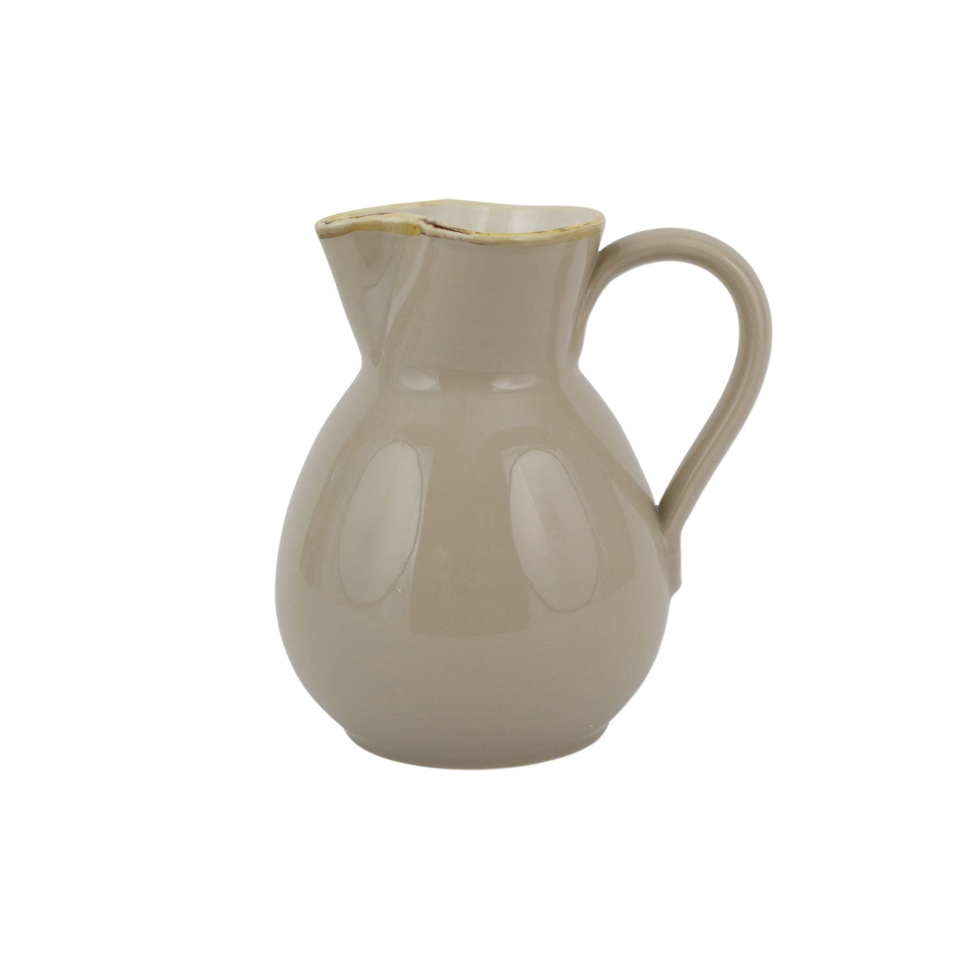 Italian Cappuccino Tall Round Body Pitcher