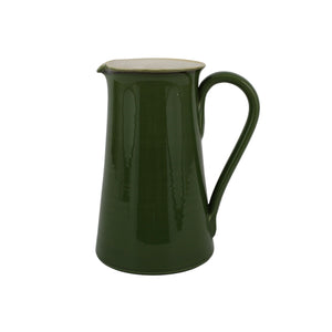 Italian Dark Green Tall Pitcher