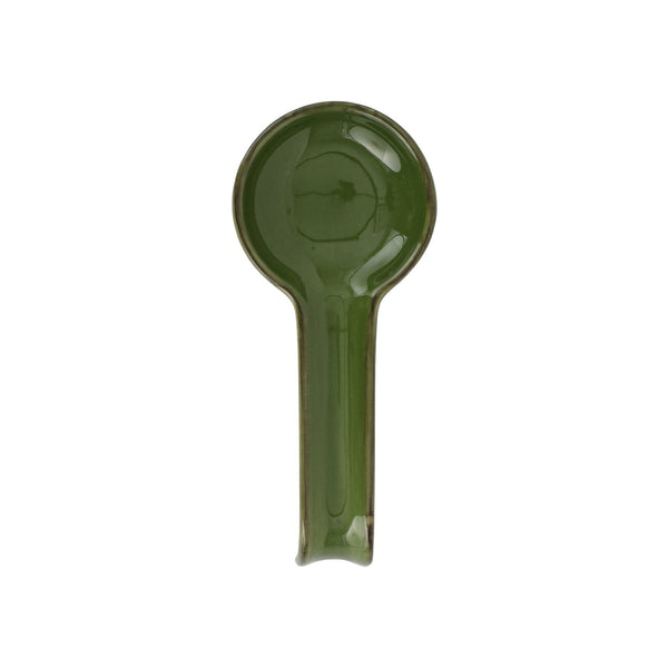 Italian Dark Green Spoon Rest