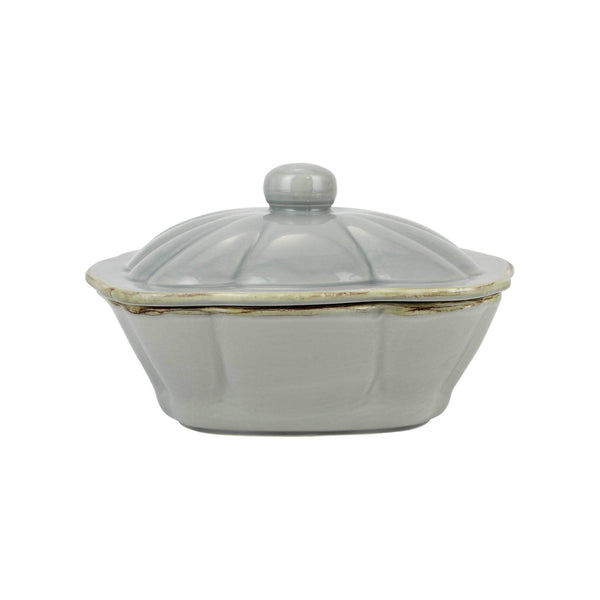 Italian Bakers Gray Square Covered Casserole Dish