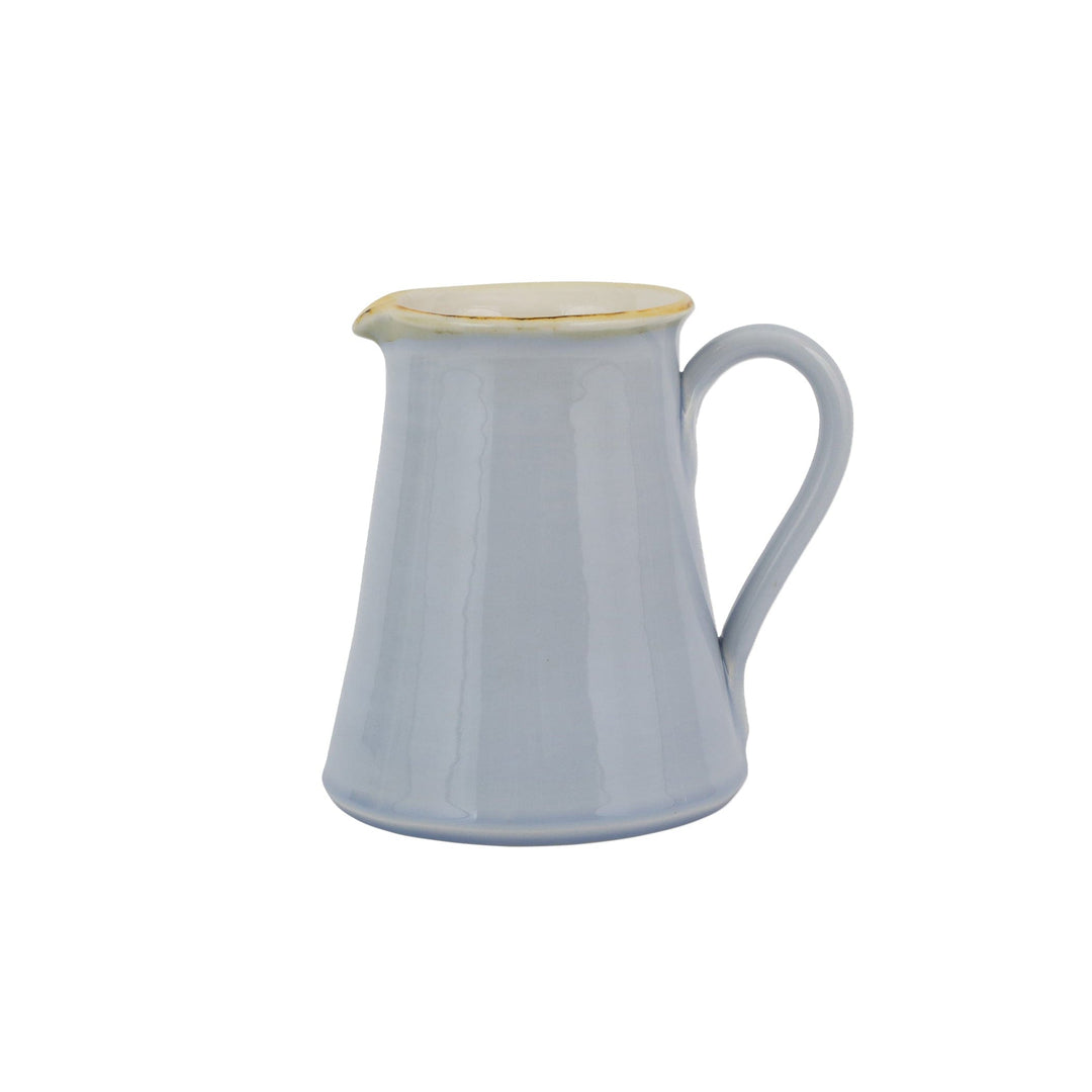 Italian Light Blue Short Pitcher