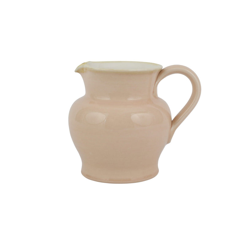 Italian Blush Short Round Body Pitcher