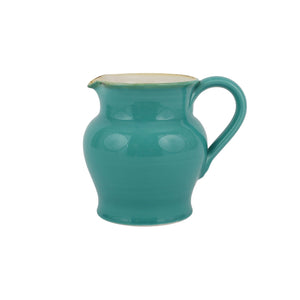 Italian Turquoise Short Round Body Pitcher