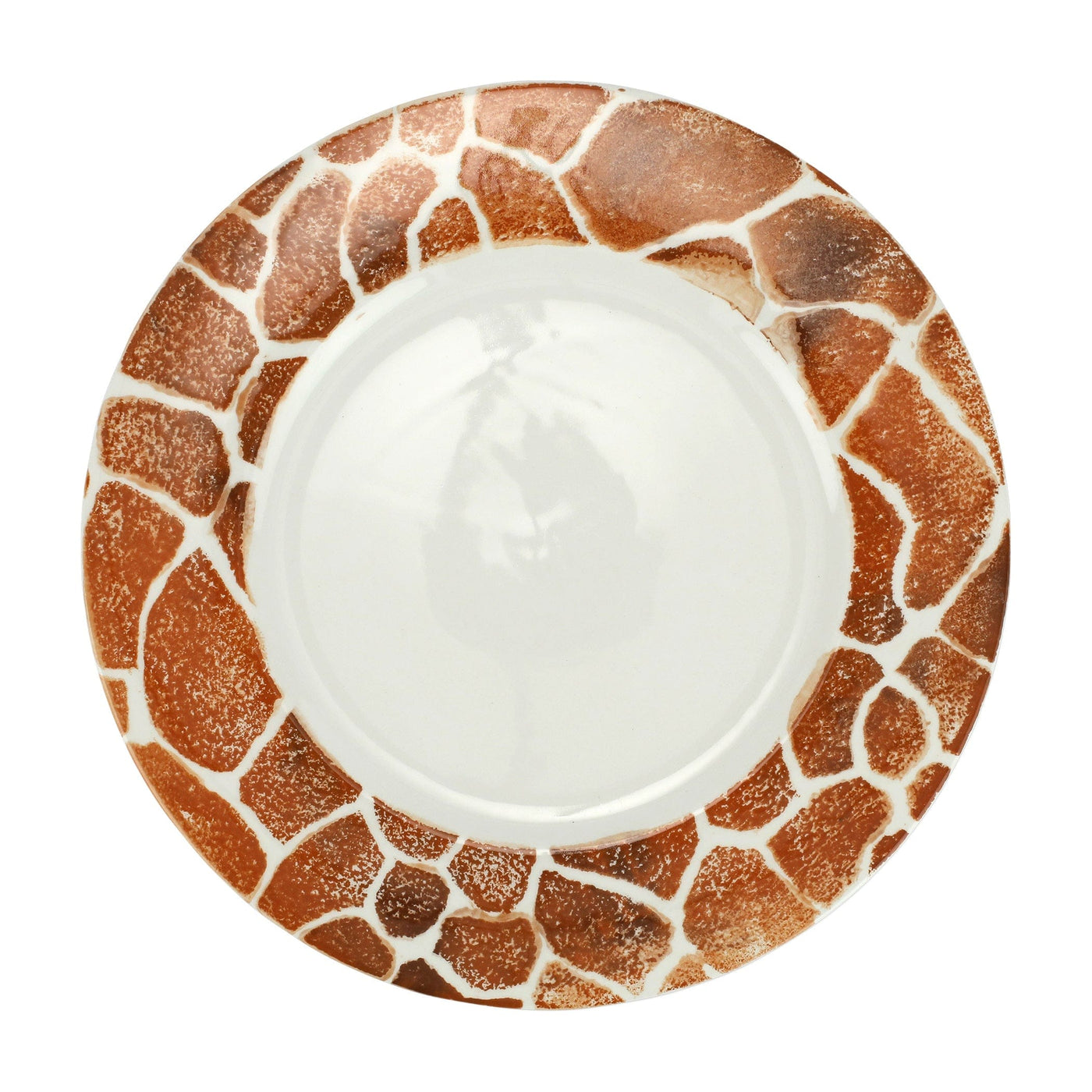 Into the Jungle Animal Skin Service Plates/Chargers - Set of 4