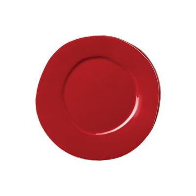 Lastra Red Salad Plates - Set of 4