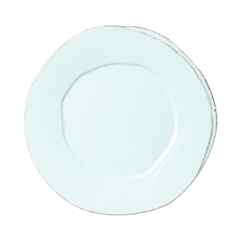 Lastra Aqua European Dinner Plates - Set of 4