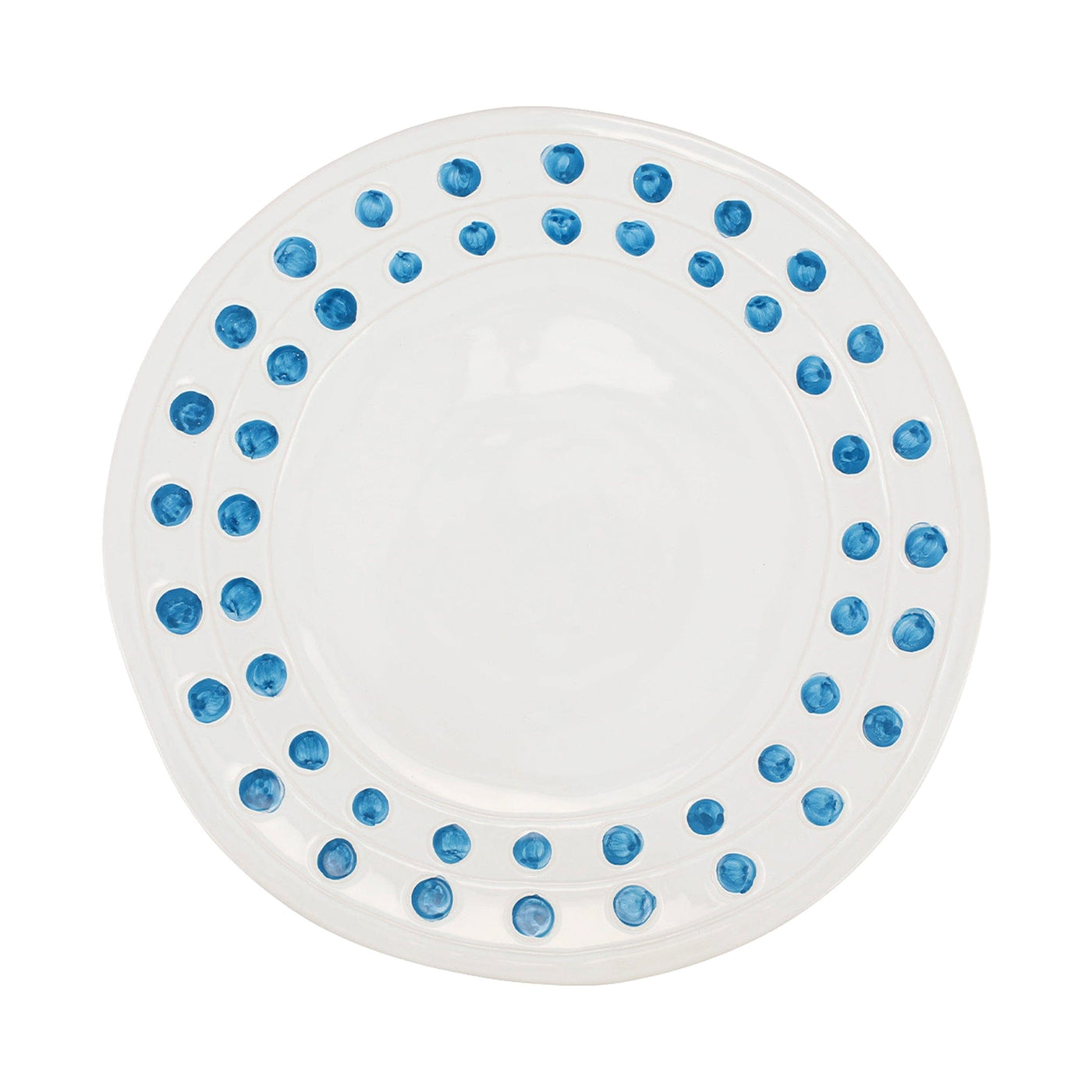 Medici Colorati Light Blue Medium Round Platter