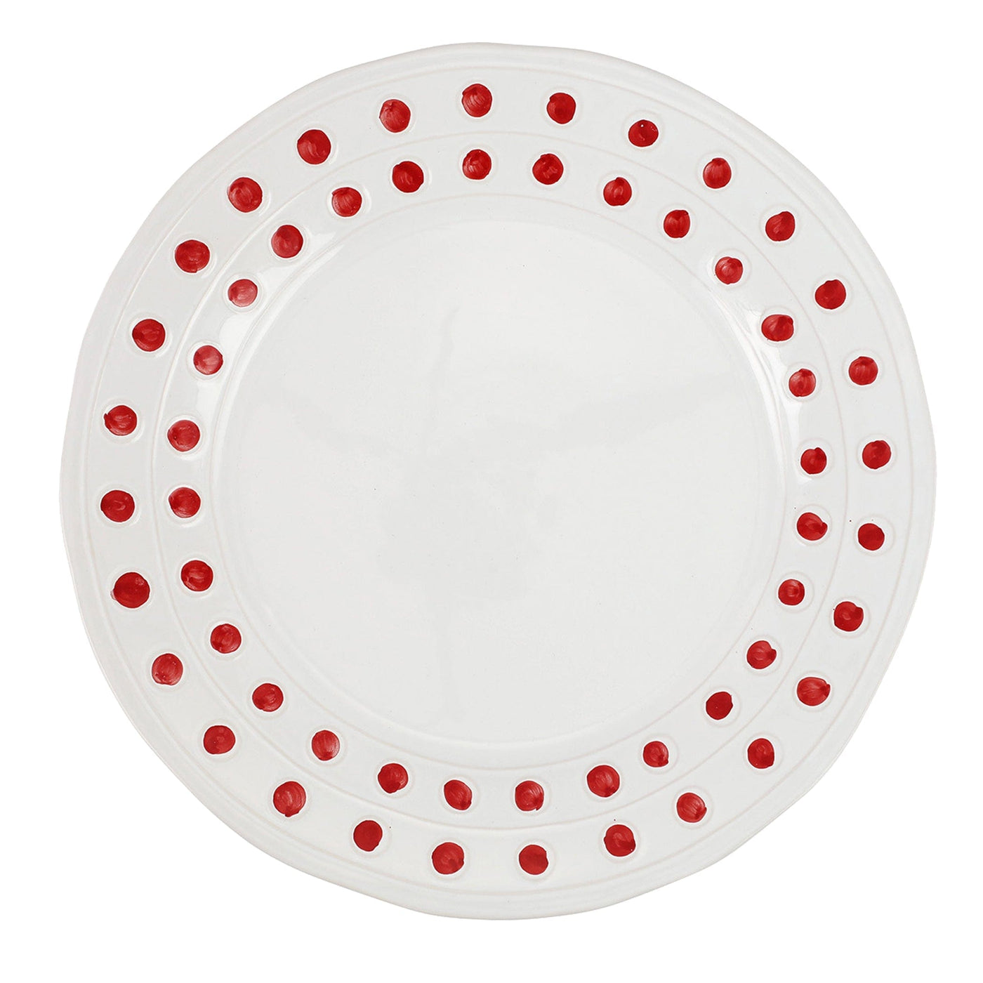 Medici Colorati Red Large Round Platter