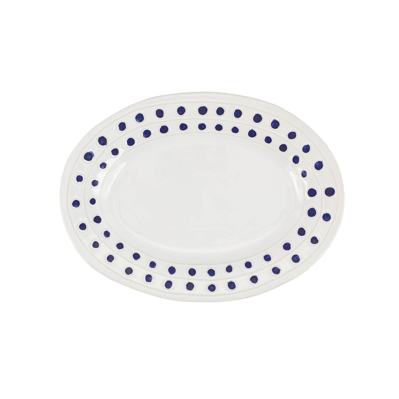 Medici Colorati Blue Medium Oval Platter