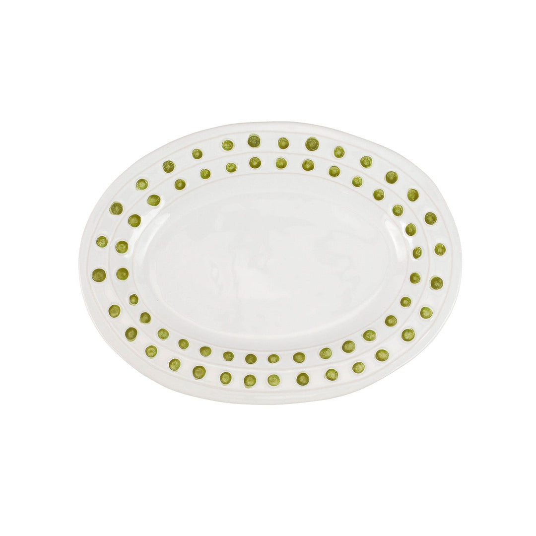 Medici Colorati Green Medium Oval Platter