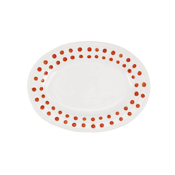 Medici Colorati Orange Medium Oval Platter