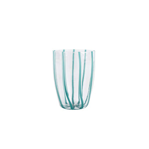 Nuovo Stripe Teal Tall Tumbler