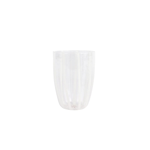 Nuovo Stripe White Tall Tumbler