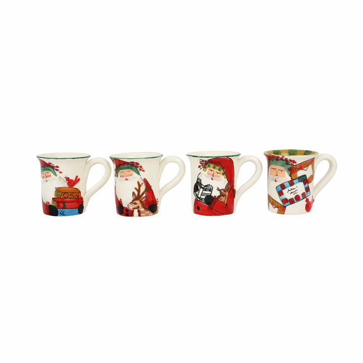 Old St. Nick Assorted Anniversary Mugs - Set of 8