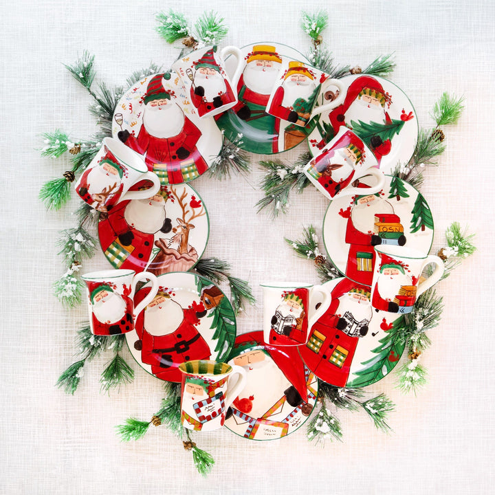 Old St. Nick Assorted Anniversary Mugs - Set of 8