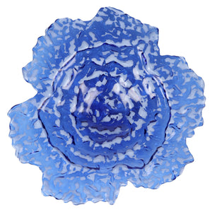 Ostrica Glass Blue Centerpiece