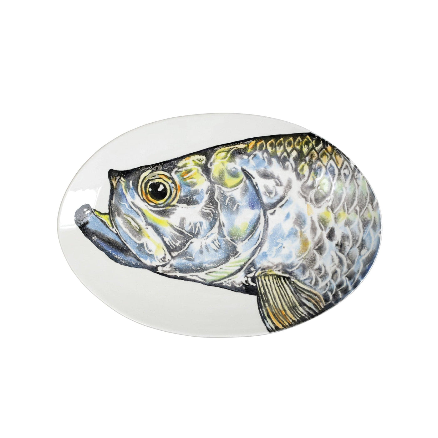 Pesca Tarpoon Shallow Oval Bowl