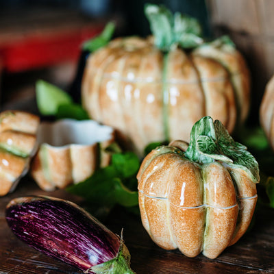 Pumpkins Small Covered Pumpkin