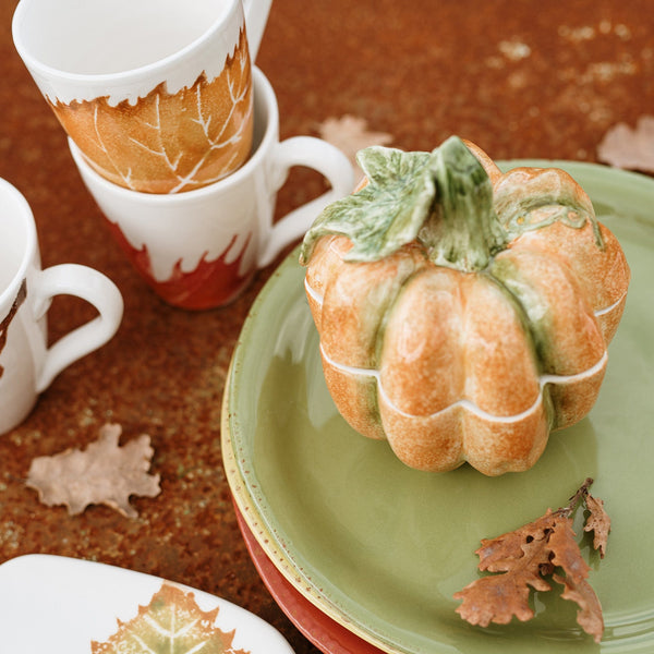 Pumpkins Small Covered Pumpkin