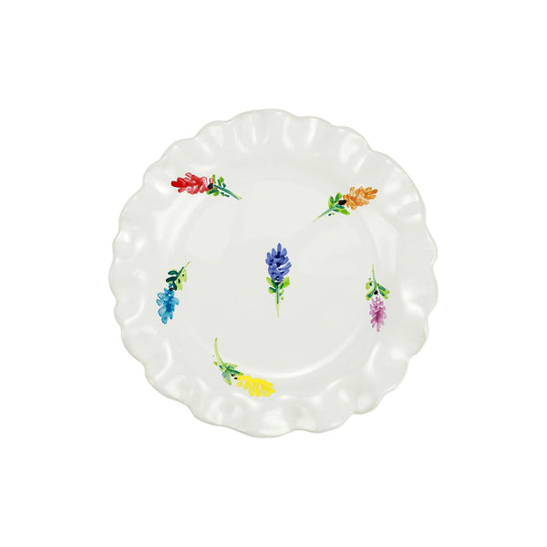 Primrose Floral Salad Plate