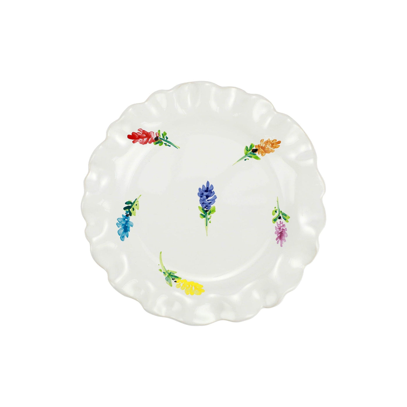 Primrose Floral Salad Plate