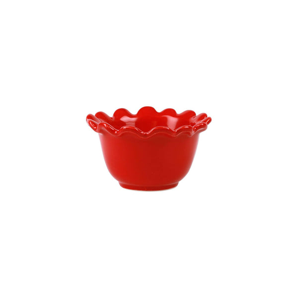 Primrose Red Condiment Bowl