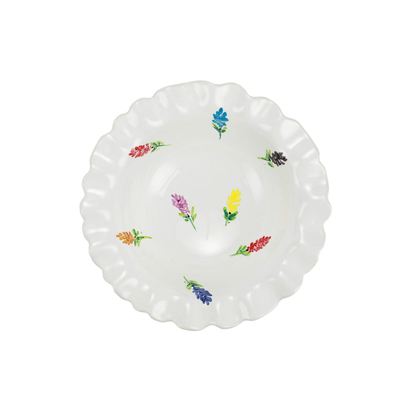 Primrose Floral Serving Bowl