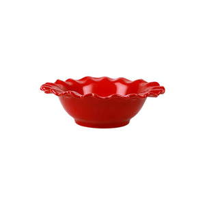 Primrose Red Serving Bowl