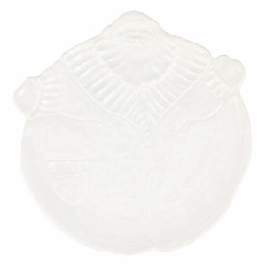 Pietra Natale Figural Santa Platter