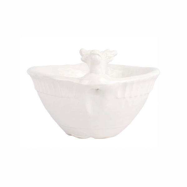 Pietra Natale Figural Deer Deep Bowl