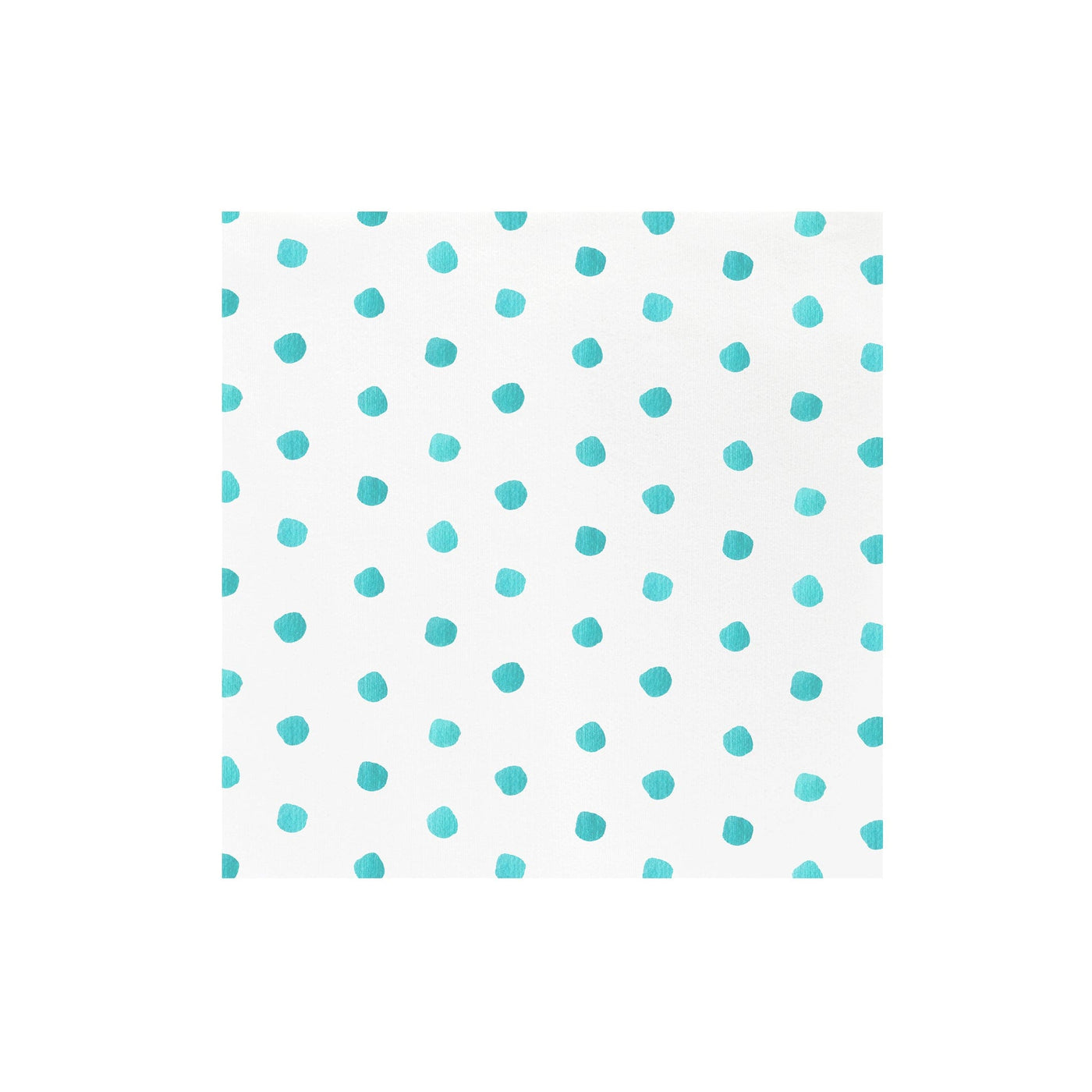 Papersoft Napkins Dot Aqua Dinner Napkins (Pack of 20)