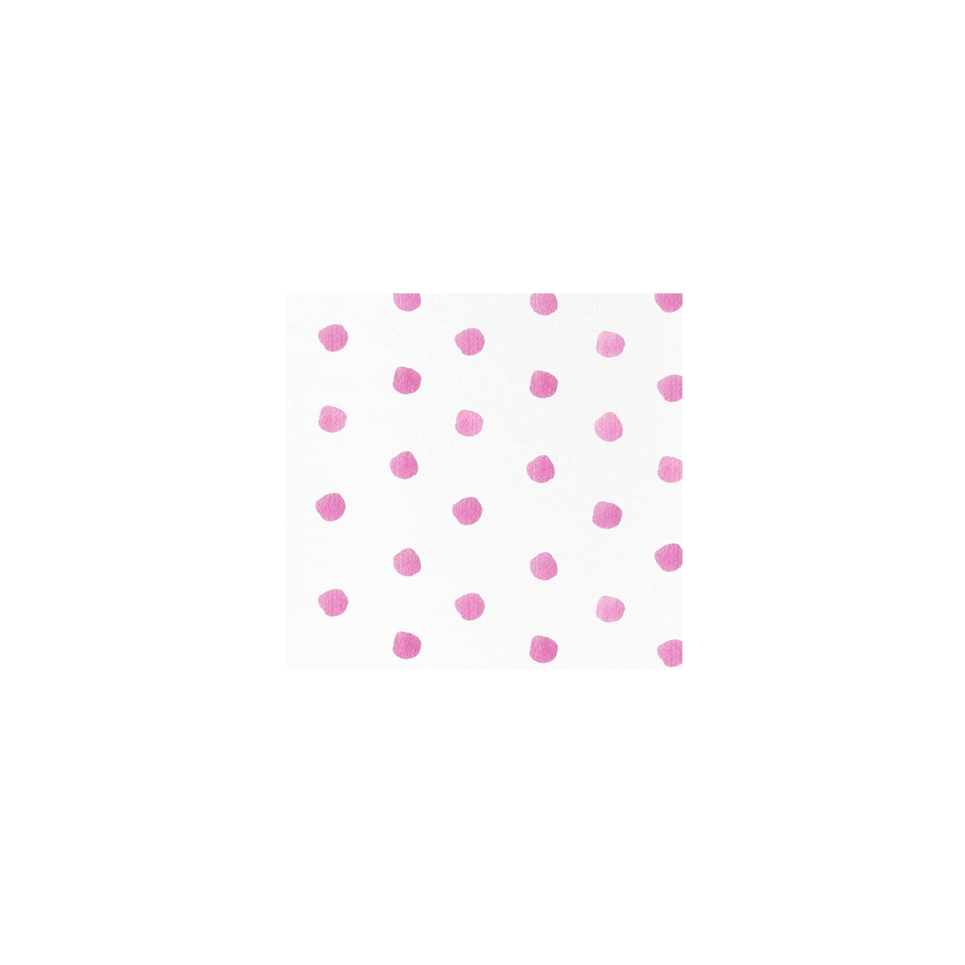 Papersoft Napkins Dot Pink Cocktail Napkins (Pack of 20)