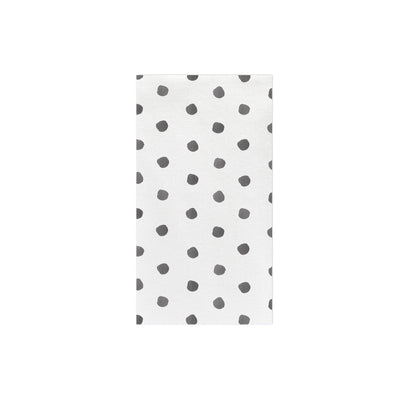 Papersoft Napkins Dot Guest Towels (Pack of 20)