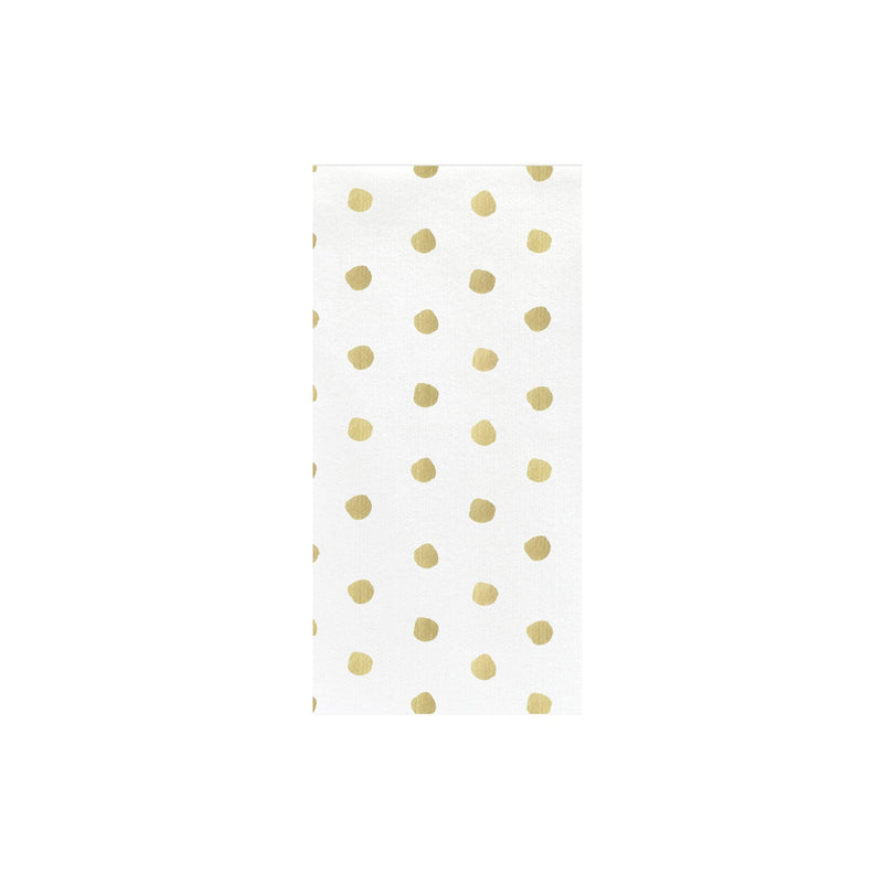 Papersoft Napkins Dot Guest Towels (Pack of 20)