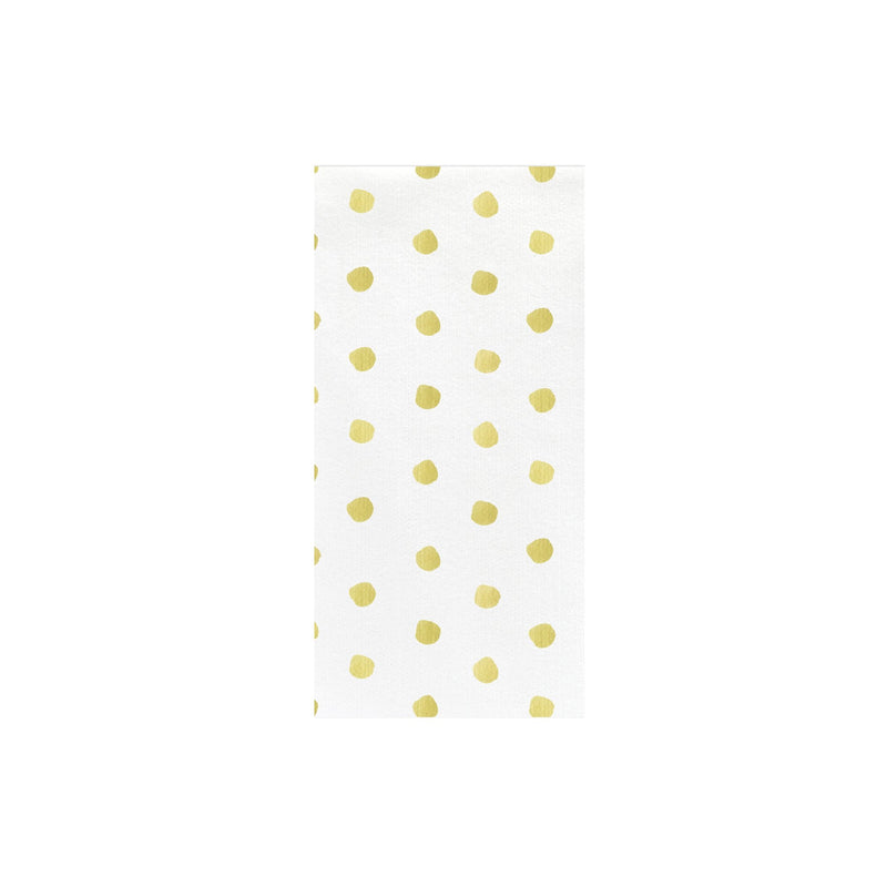 Papersoft Napkins Dot Guest Towels (Pack of 20)